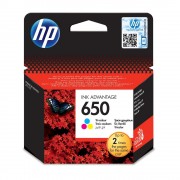 ‏ראש דיו ‏צבעוני HP 650 CZ102AE