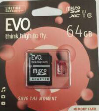 כרטיס זיכרון מיקרו USB +מתאם חברת AVO